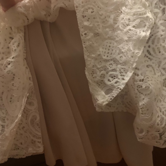 Nude *Classy* Bridal/shower/second wedding/party gown - Picture 8 of 12